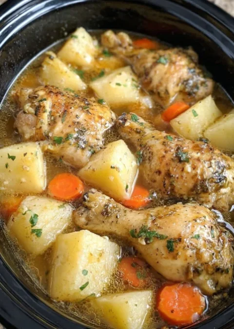 slow cooker chicken stew