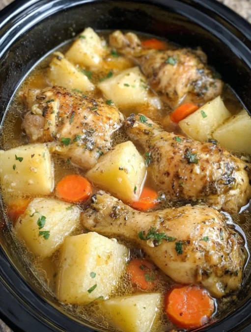 slow cooker chicken stew