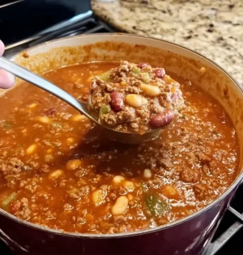 Slow Cooker Chili Soup