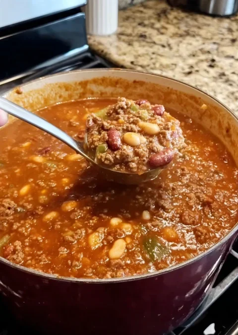 Slow Cooker Chili Soup