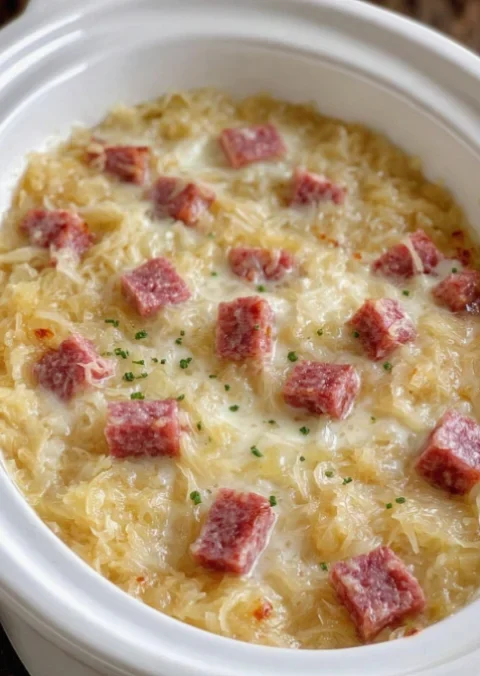 Slow Cooker Creamy Reuben Soup