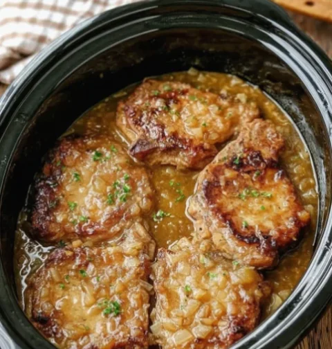 Slow Cooker Pork Chops