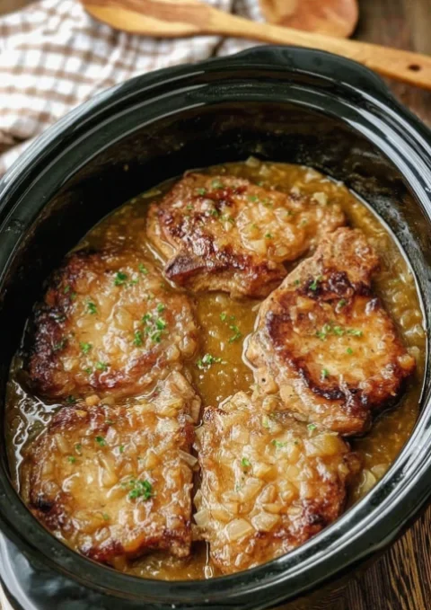 Slow Cooker Pork Chops