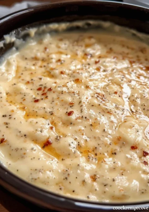 Slow Cooker Silky Vanilla Custard
