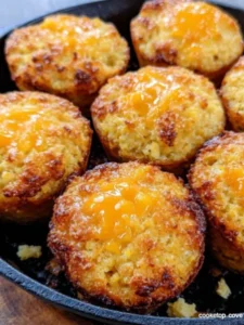 Southern 4-Ingredient Cheddar Corn Muffin Bites