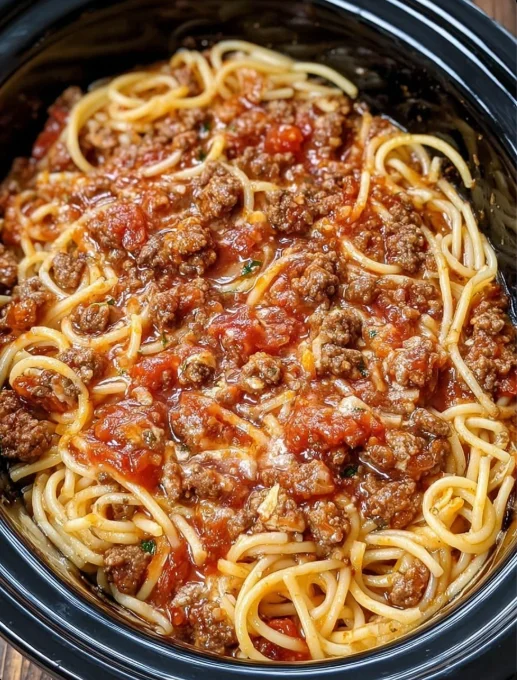 Spaghetti and Meat Sauce