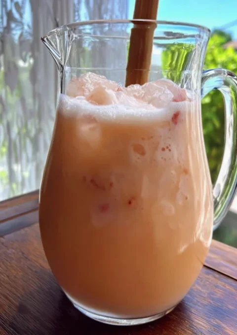 strawberries and cream lemonade