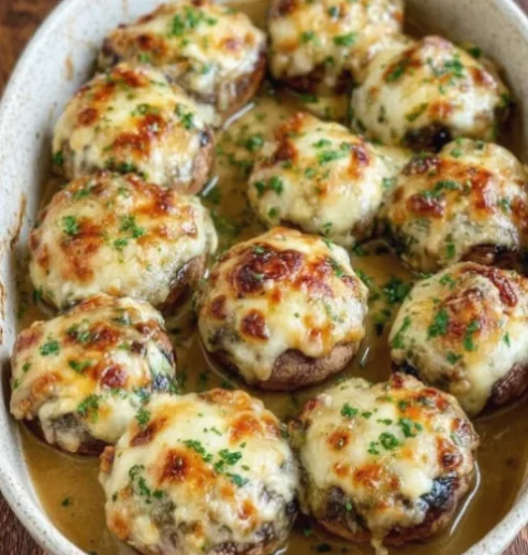 stuffed mushrooms