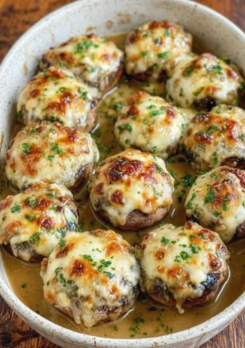 stuffed mushrooms