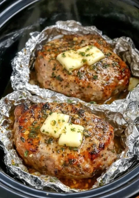 Tender Foil-Wrapped Meat