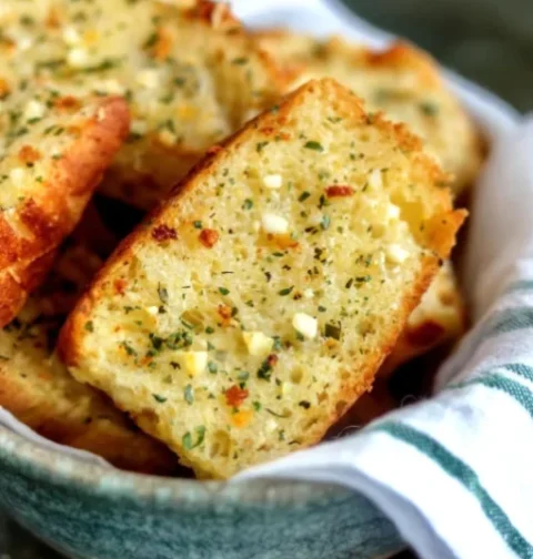 The BEST Garlic Bread