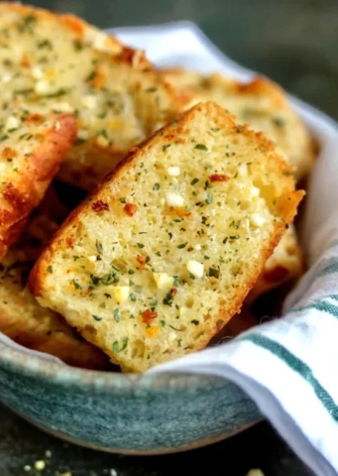 The BEST Garlic Bread