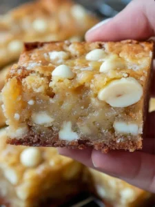 White Chocolate Blondies
