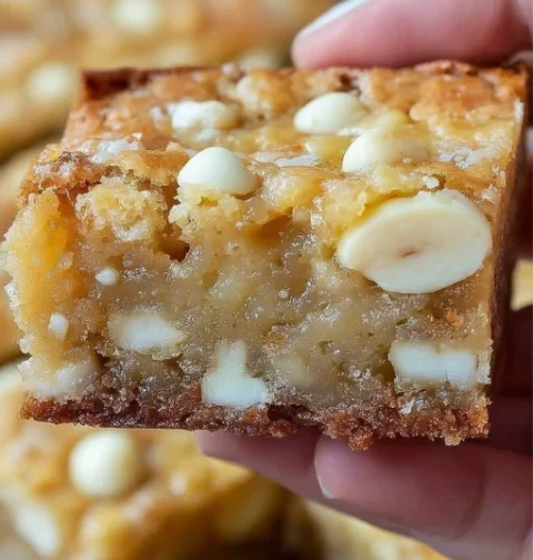 White Chocolate Blondies