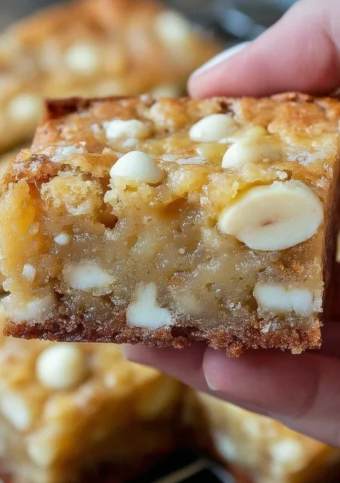 White Chocolate Blondies