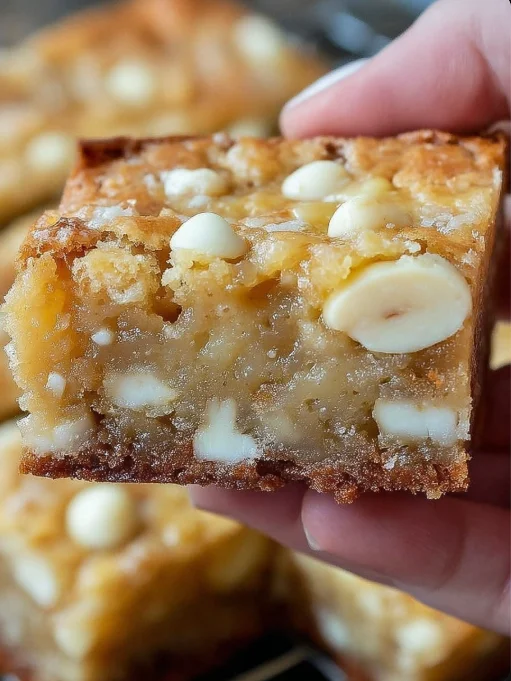 White Chocolate Blondies