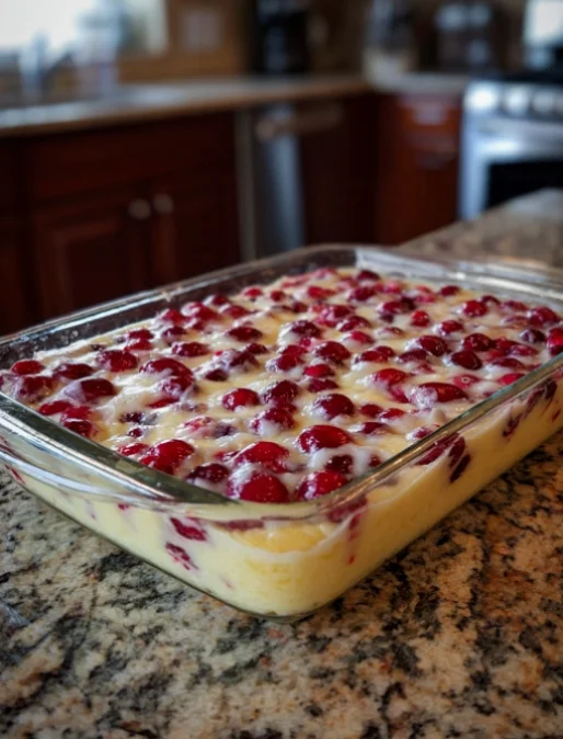 3-ingredient cherry dessert