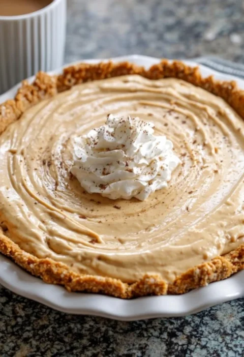4-Ingredient Amish Peanut Butter Pie