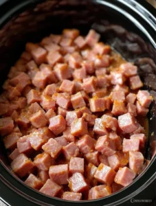 4-Ingredient Slow Cooker Potluck Ham