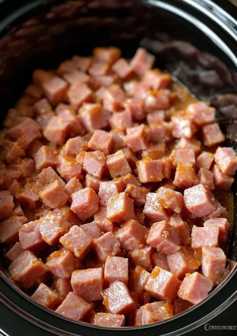 4-Ingredient Slow Cooker Potluck Ham