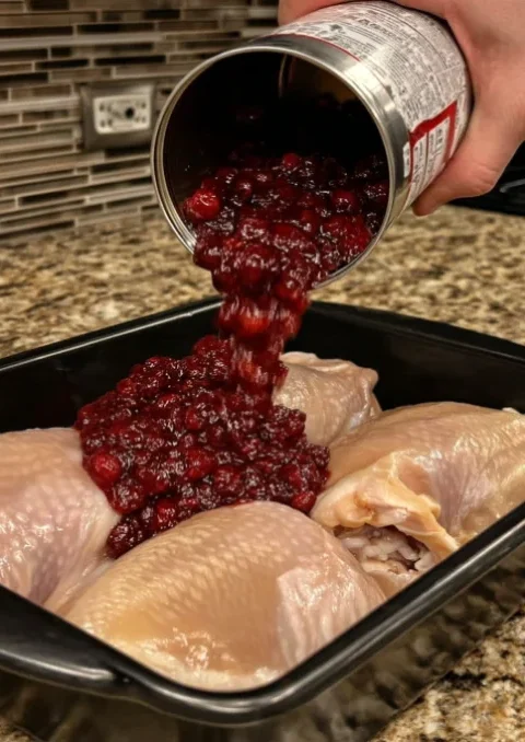 Amish Cranberry Chicken