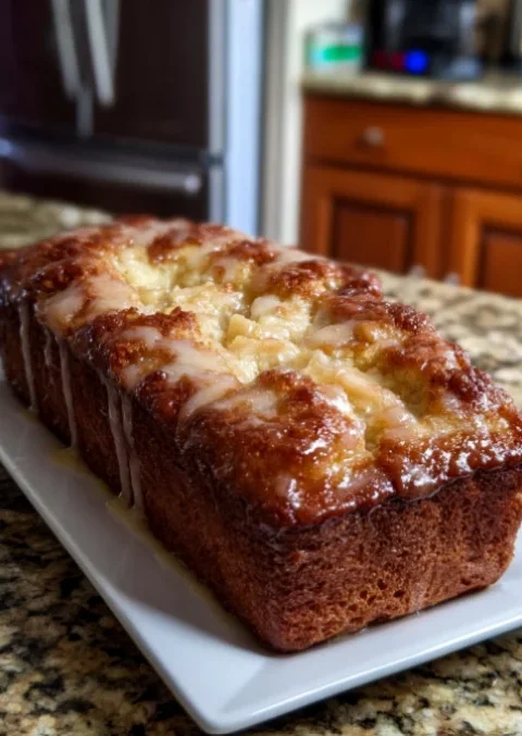 Apple Spice Fritter Bread