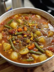 Beef Vegetable Soup