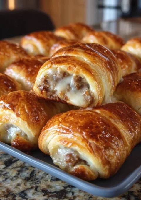 Best Sausage Cream Cheese Crescents Recipe