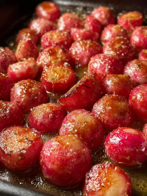 Butter Roasted Radishes