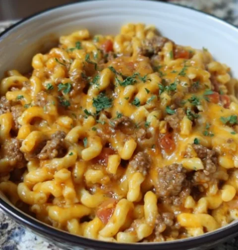 Cheeseburger Pasta