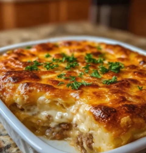 Cheesy Beef Casserole