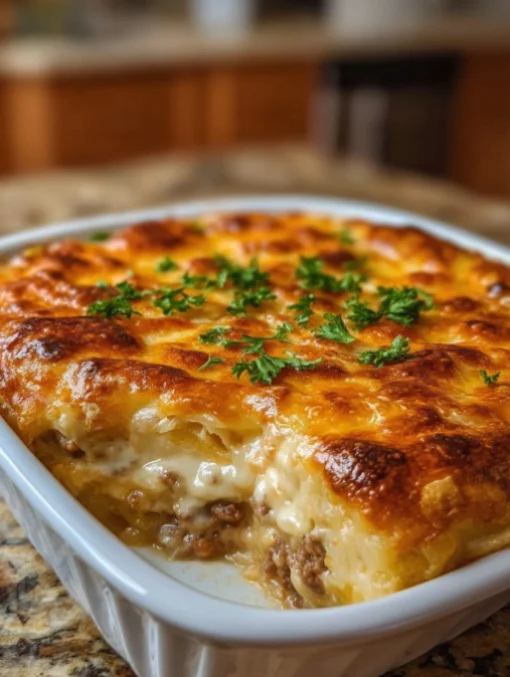Cheesy Beef Casserole
