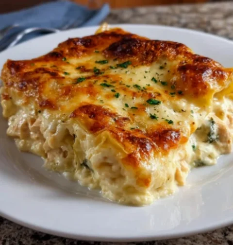 Chicken Alfredo Lasagna