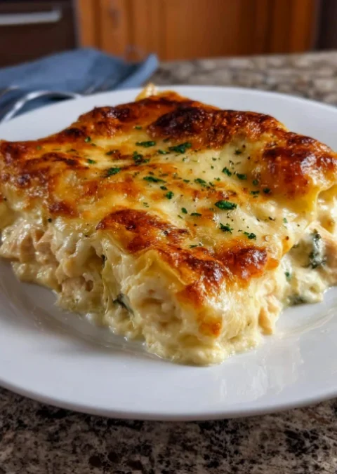 Chicken Alfredo Lasagna