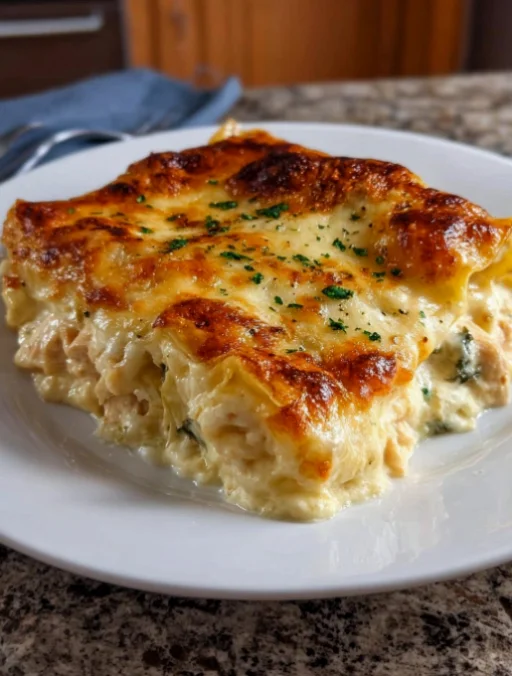Chicken Alfredo Lasagna