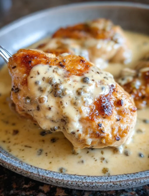 Chicken au Poivre