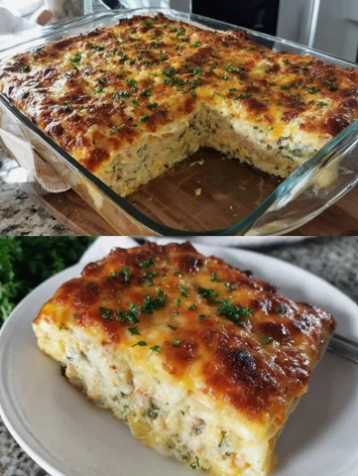 Chicken Cordon Bleu Lasagna