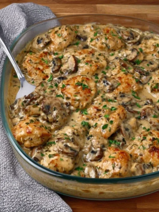 Chicken Mushroom Stroganoff