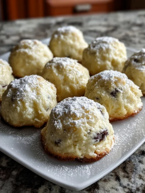 Chocolate Chip Snowball Cookies