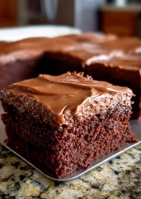 Chocolate Texas Sheet Cake Recipe