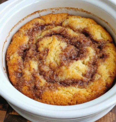Cinnamon Roll Cake