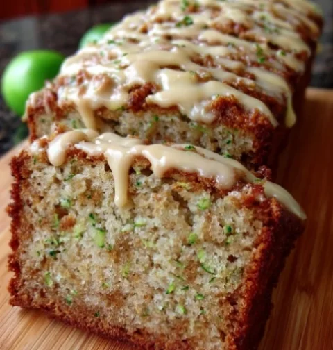 Cinnamon Roll Zucchini Bread