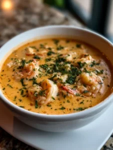 Crab and Shrimp Seafood Bisque