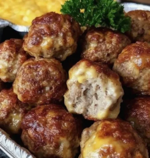 Cream Cheese Sausage Balls