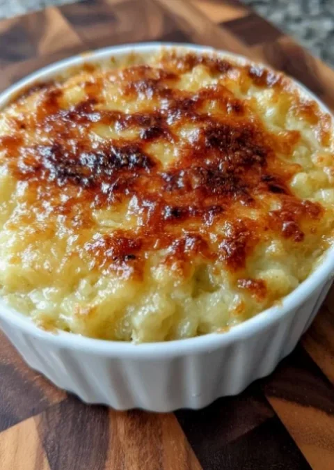 Creamy Baked Rice Pudding