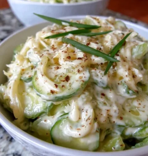 Creamy Cucumber Salad