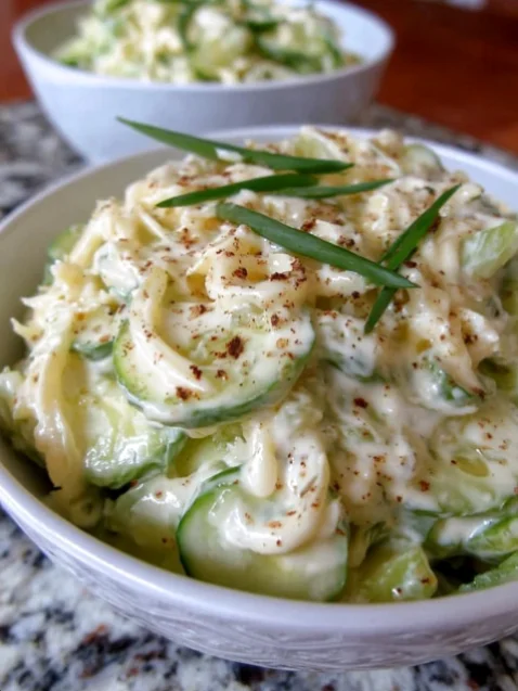 Creamy Cucumber Salad