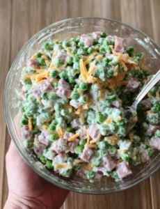 Creamy Pea Salad