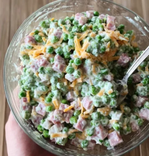 Creamy Pea Salad