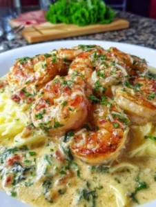 Creamy Tuscan Shrimp